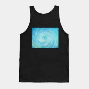 Blue Magical Swirl Tank Top